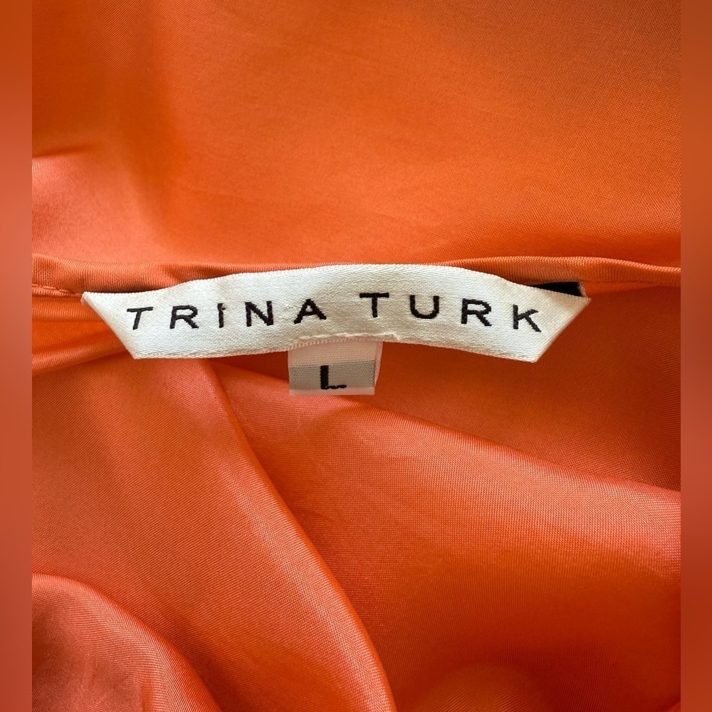 Trina Turk 100% Silk Camisole Size Large - Picture 4 of 5